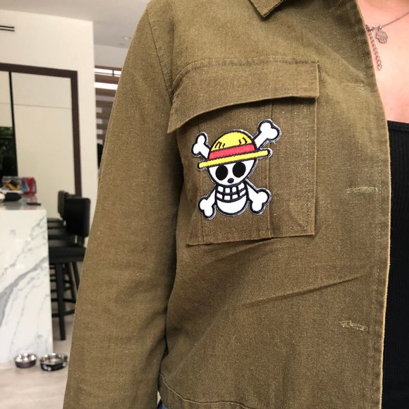 CUSTOM MADE Light Weight Jacket w Patches - Picture 4 of 7